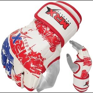 MRX MMA FIGHT GRAPPLING GLOVES US FLAG GLOVE